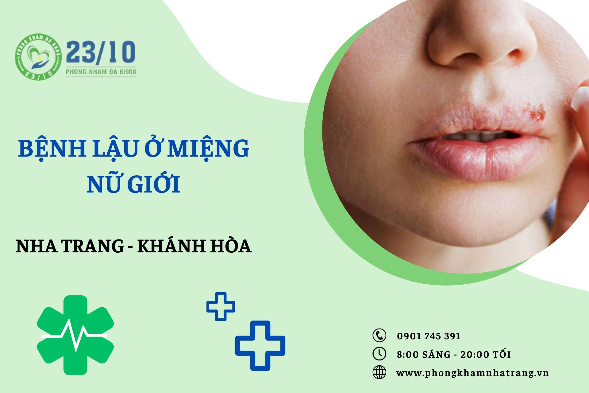 Bệnh lậu ở miệng nữ giới