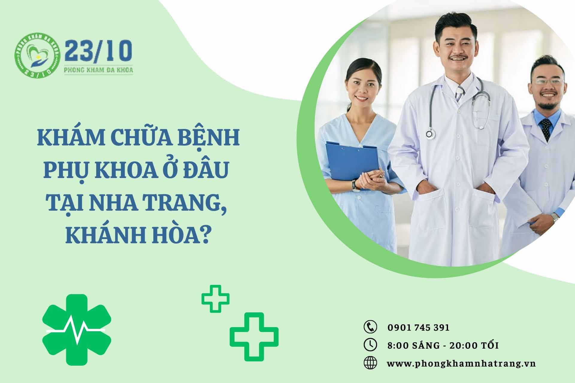 Khám chữa bệnh phu khoa tại Đa Khoa 23/10 Nha Trang