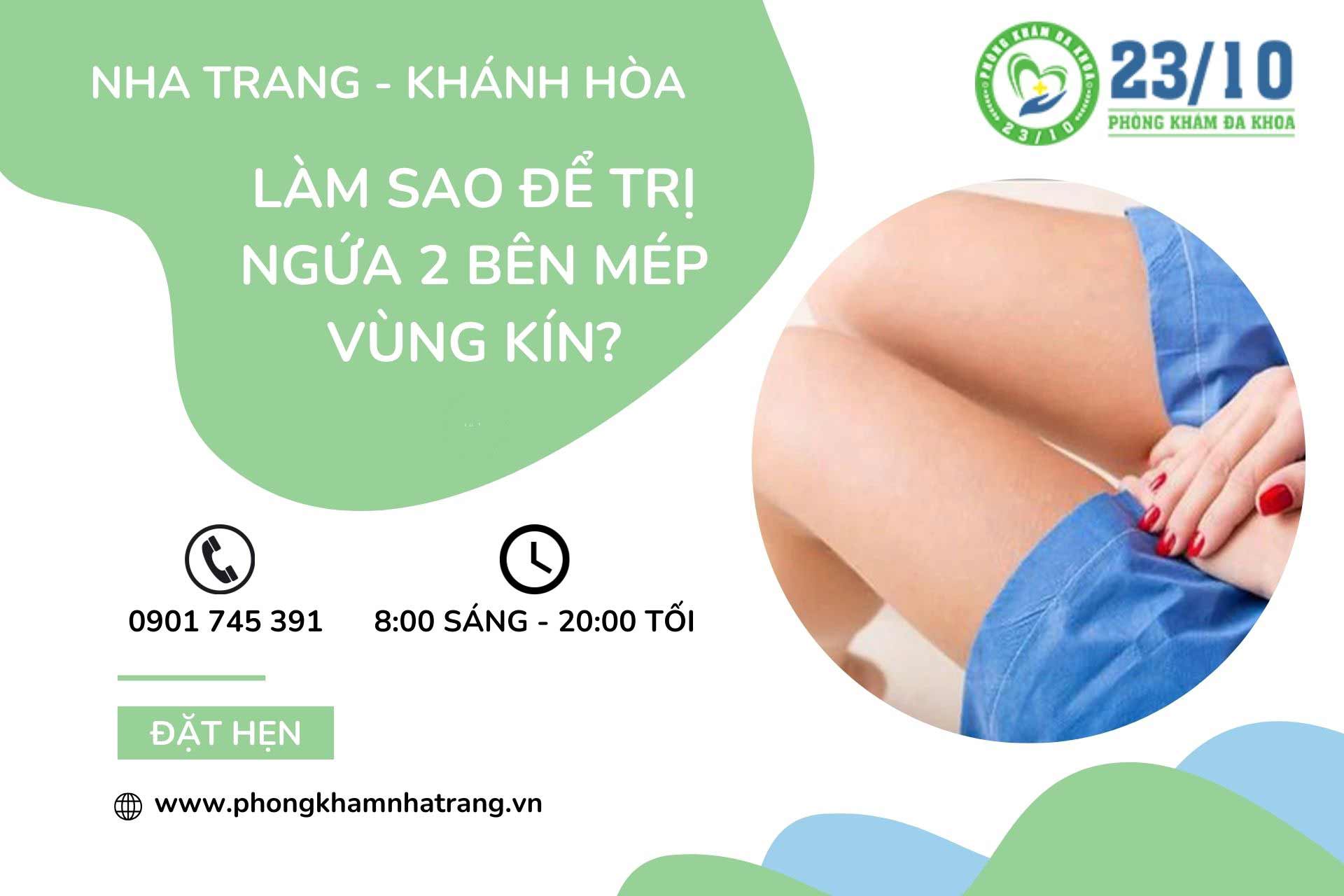 Làm sao để trị ngứa 2 bên mép vùng kín?