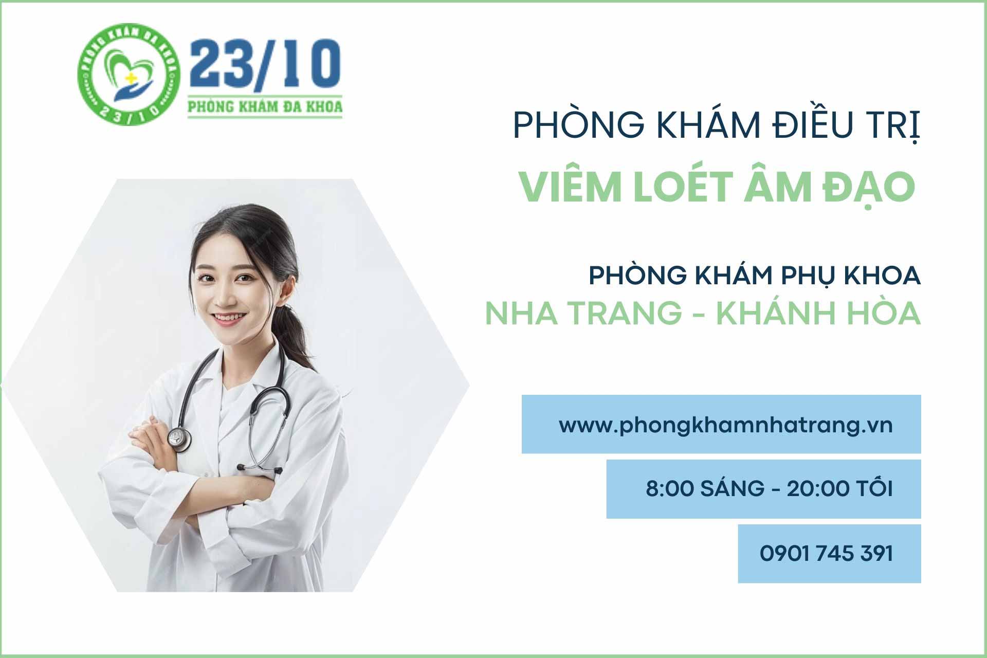 Phòng khám điều trị viêm loét âm đạo