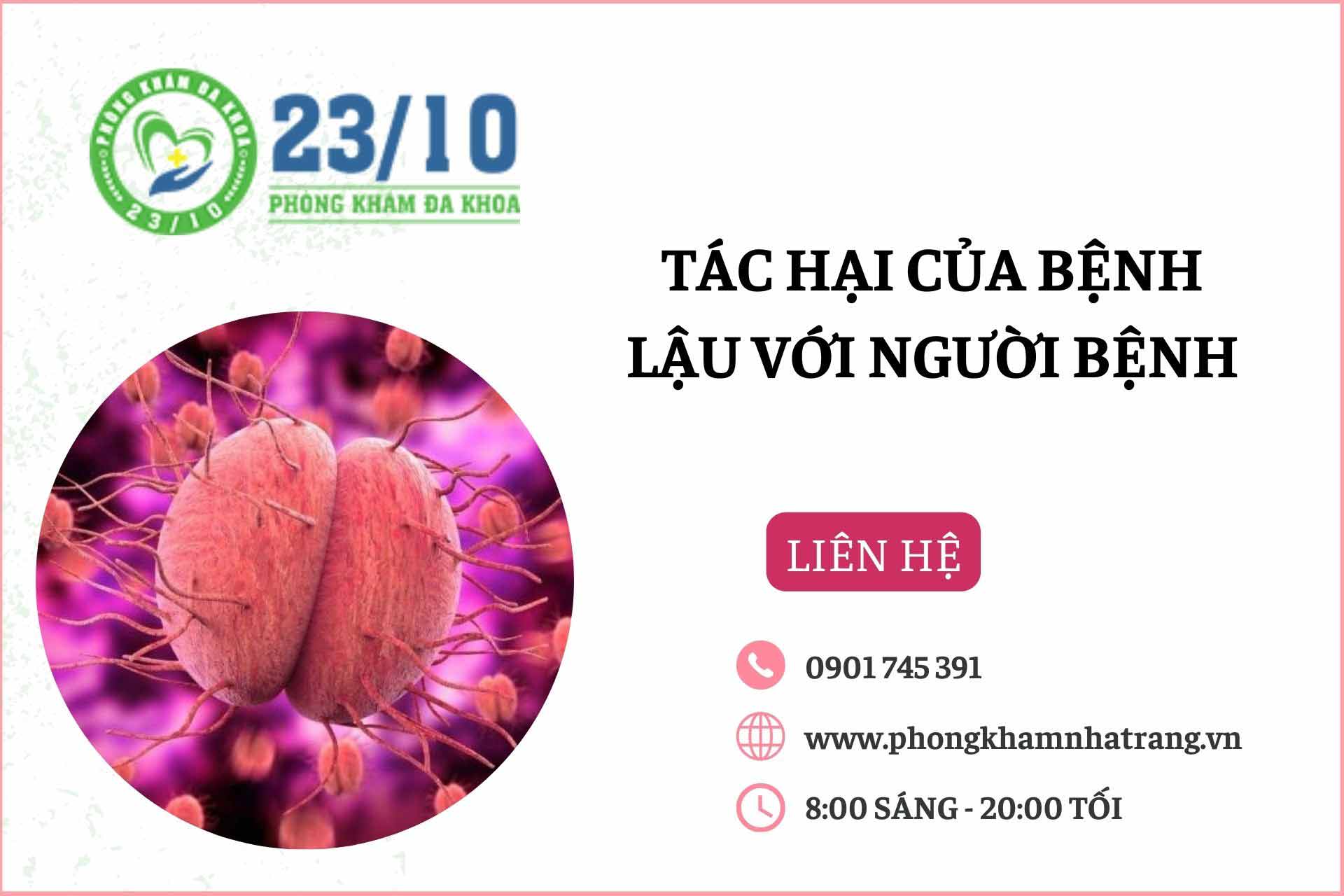 Tác hại của bệnh lậu với sức khỏe người bệnh