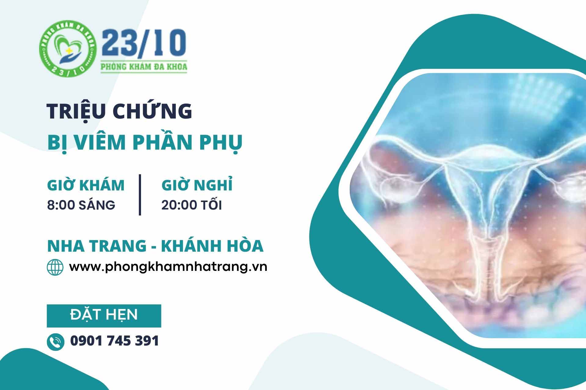 Triệu chứng bị viêm phần phụ