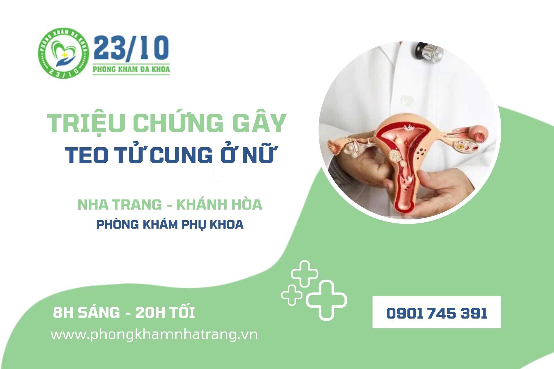 Triệu chứng teo tử cung ở nữ giới