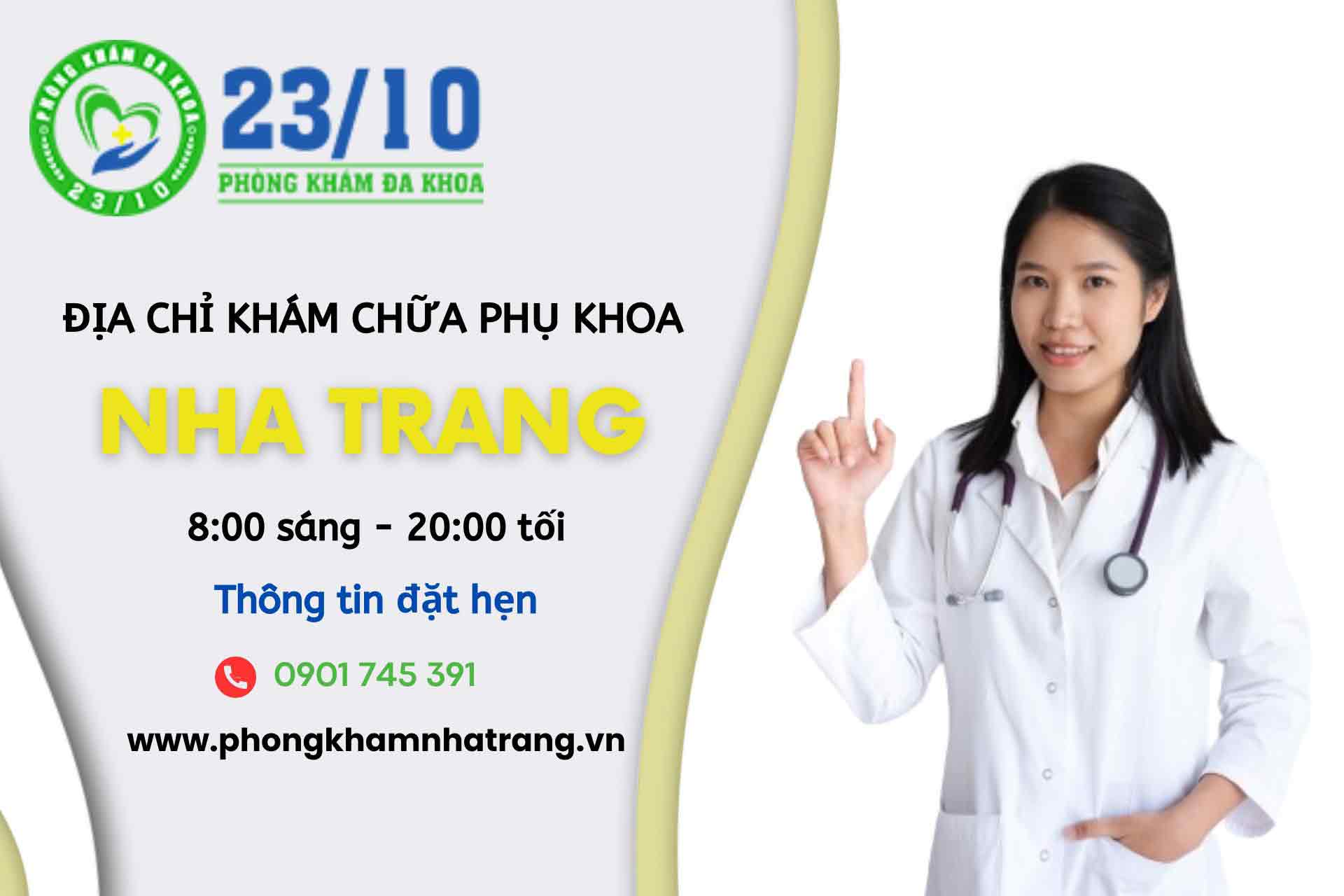 Địa chỉ khám và chữa viêm nhiễm phụ khoa tại Nha Trang, Khánh Hòa