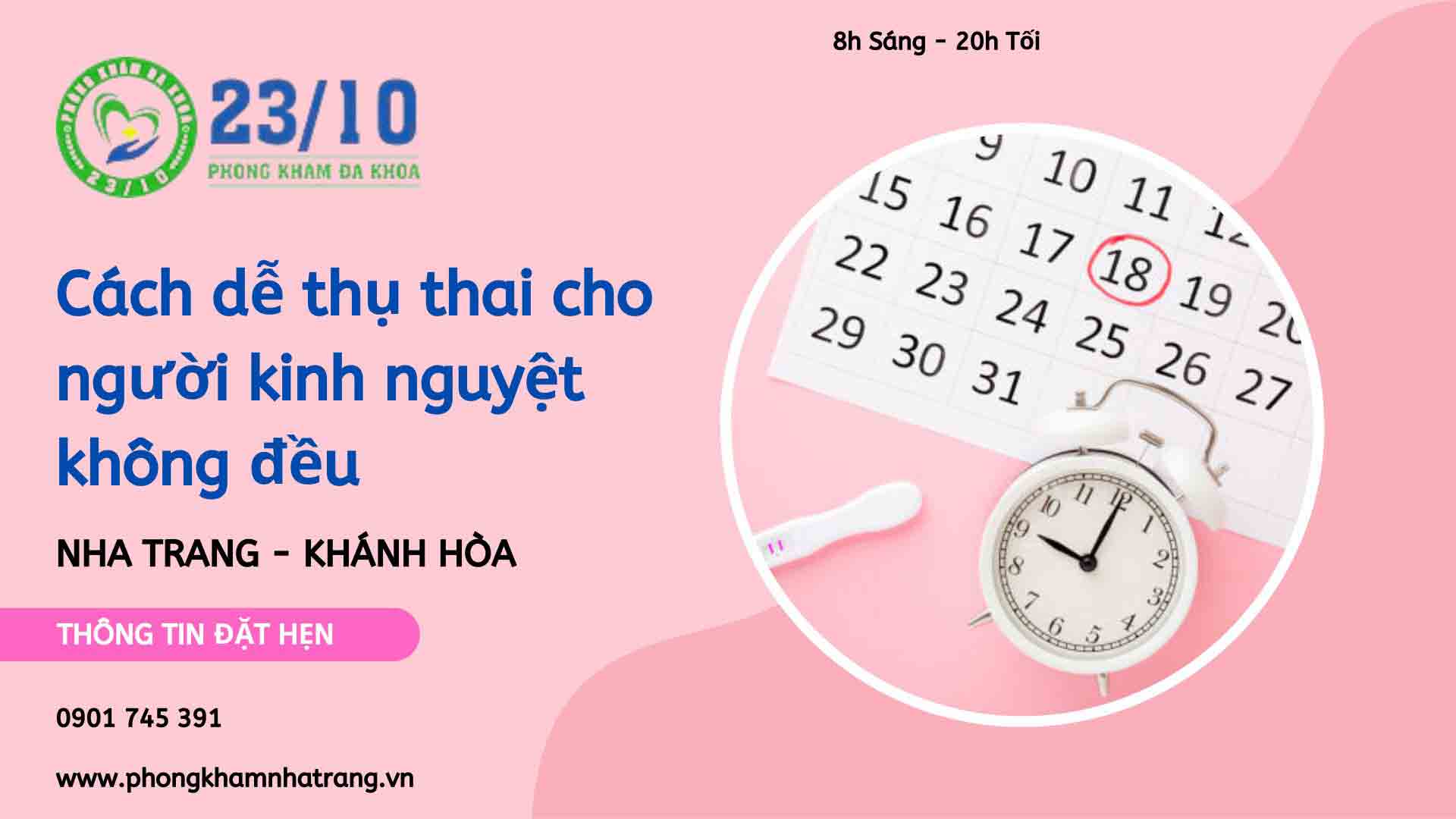 Kinh nguyệt không đều hay rối loạn kinh nguyệt có thai được không?