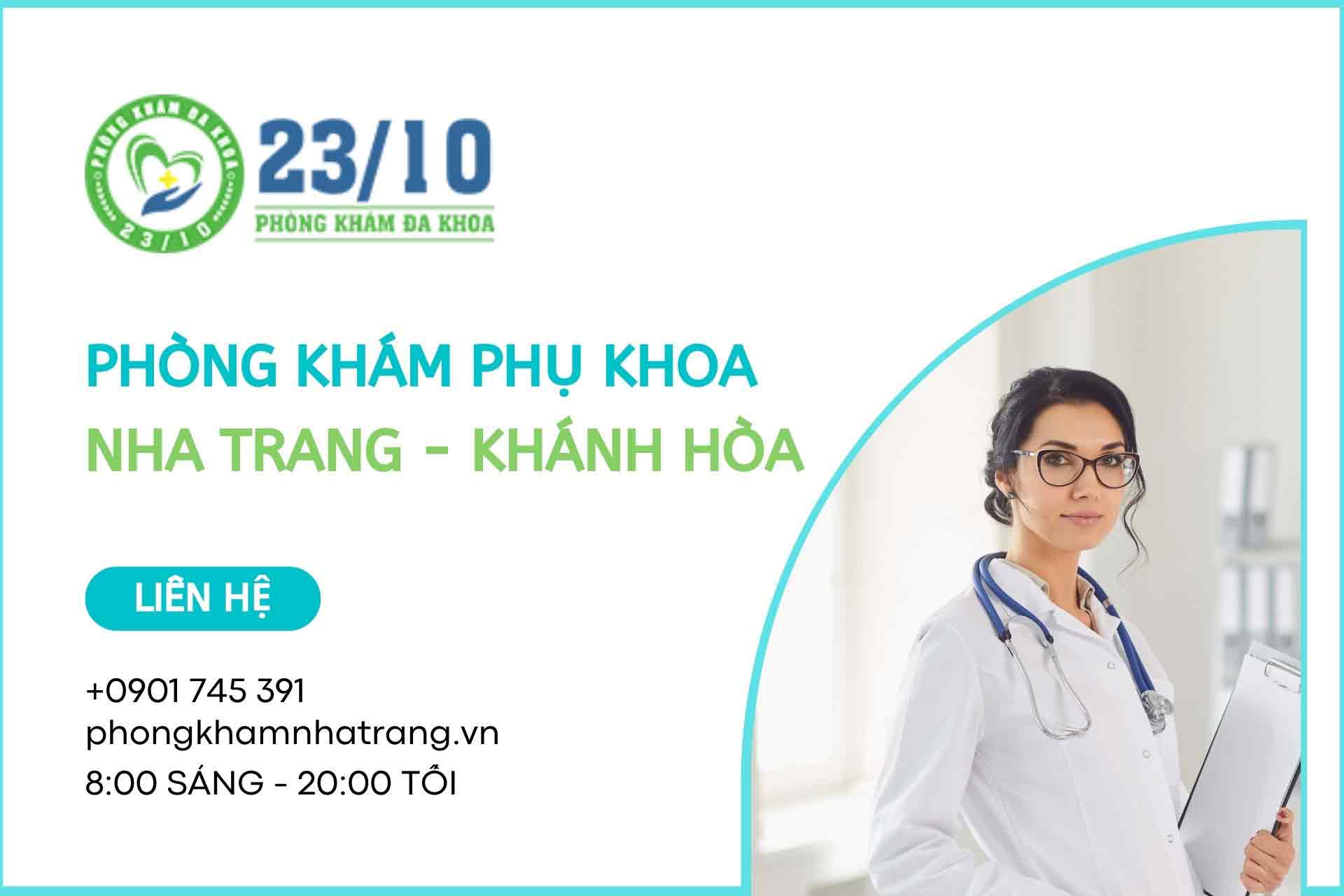 Địa chỉ phòng khám phụ khoa uy tín ở Nha Trang Khanh Hòa