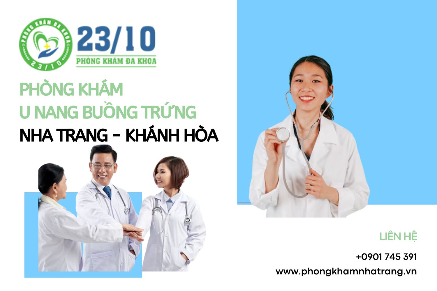 Phòng khám chuyên điều trị u nang buồng trứng Nha Trang, Khánh Hòa