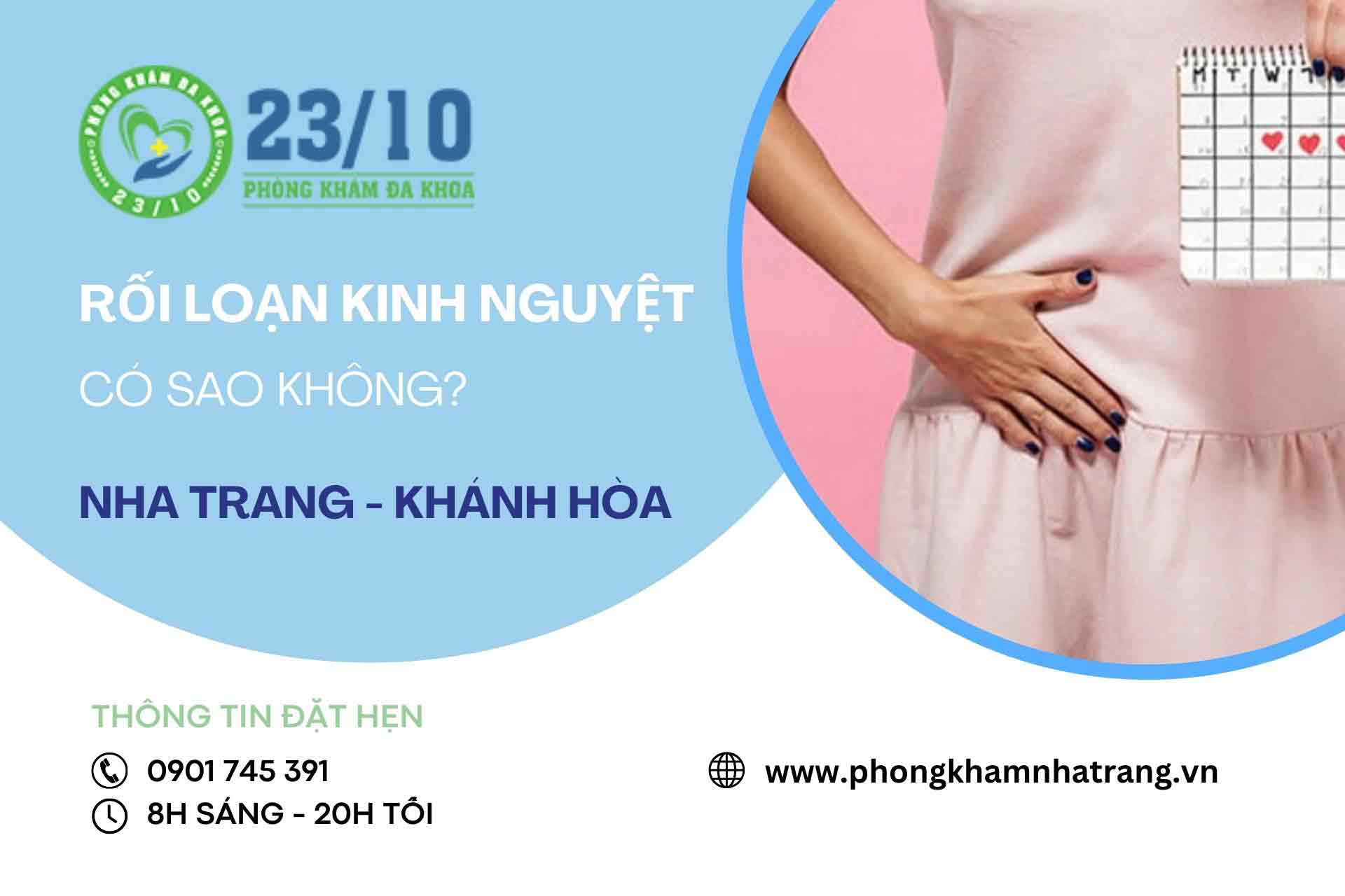 Rối loạn kinh nguyệt có sao không?