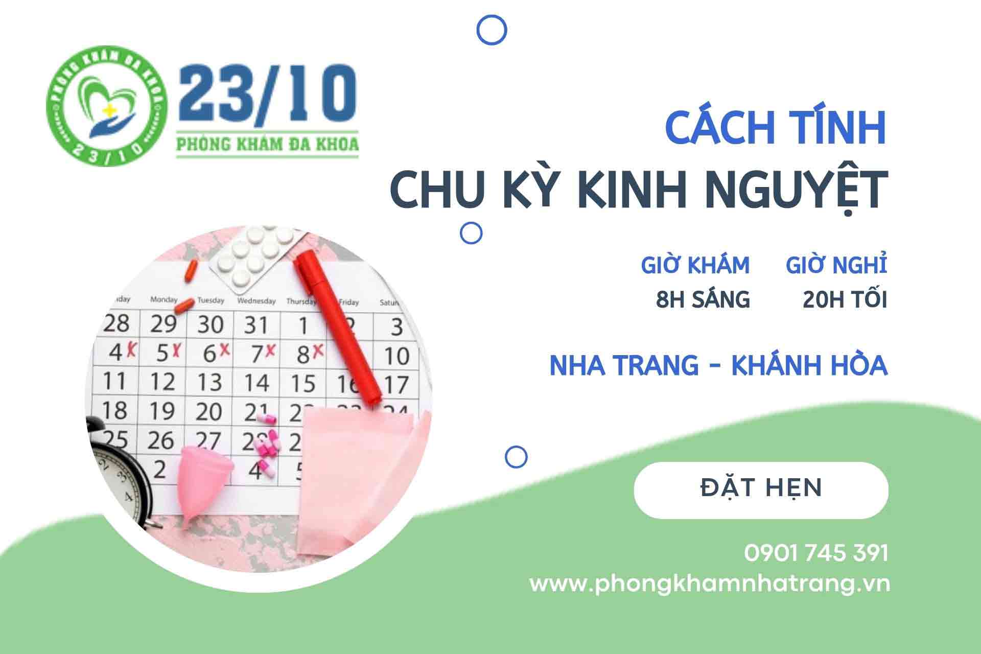 Hướng dẫn nữ giới cách tính chu kỳ kinh nguyệt đúng cách