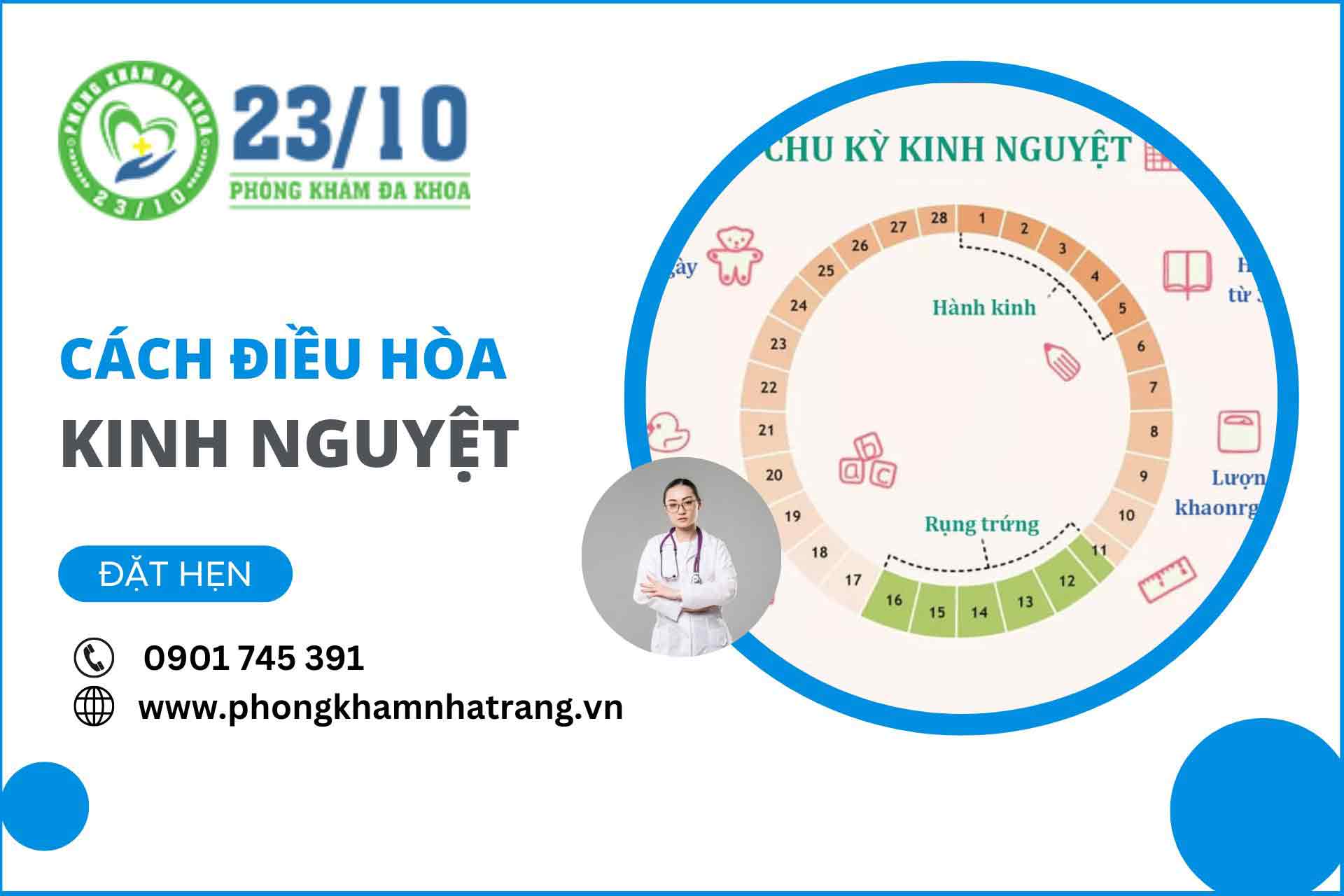 Hướng dẫn cách điều hòa kinh nguyệt cho nữ giới