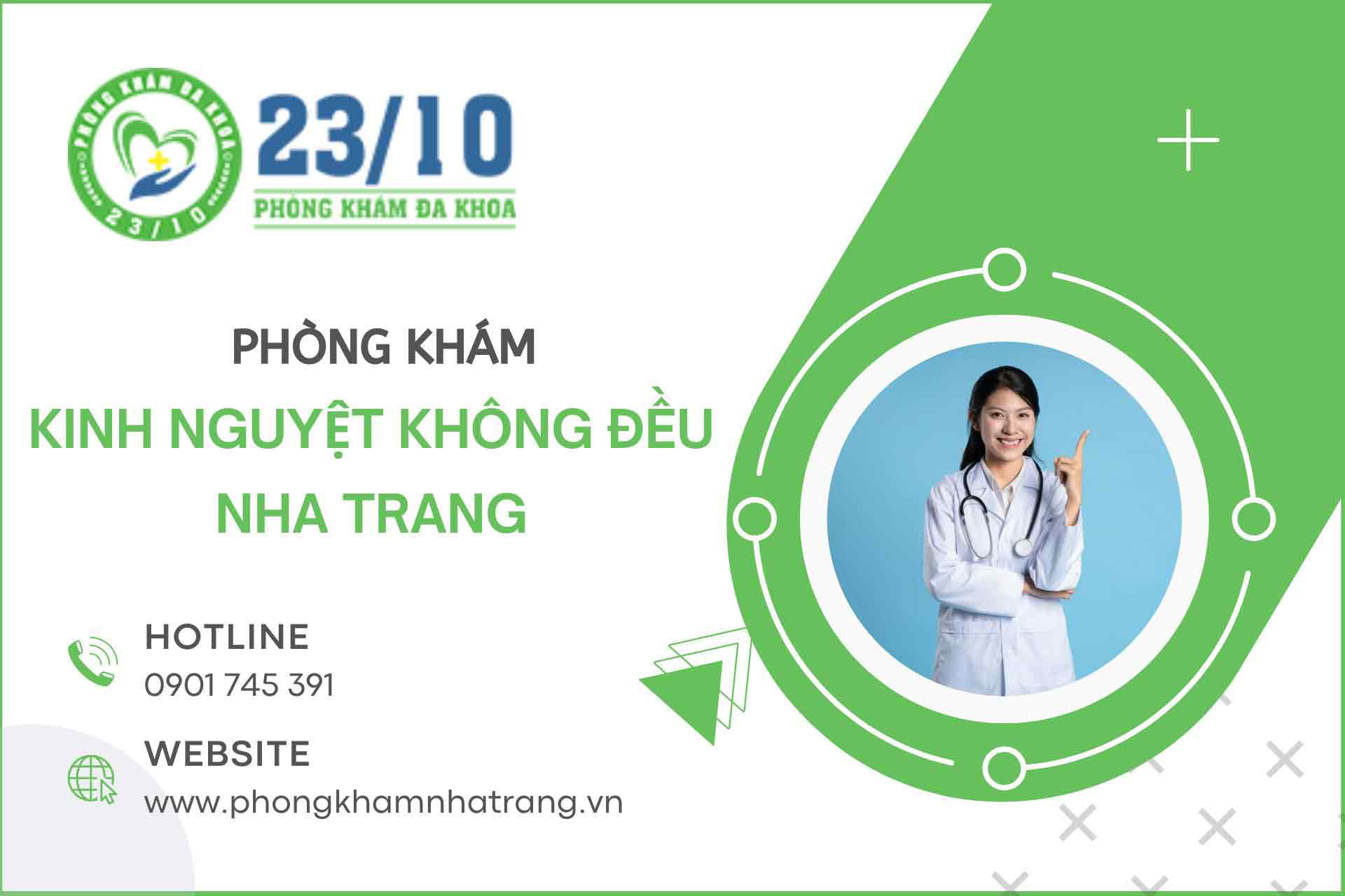 Ở Nha Trang thì nên đi khám kinh nguyệt không đều ở đâu?