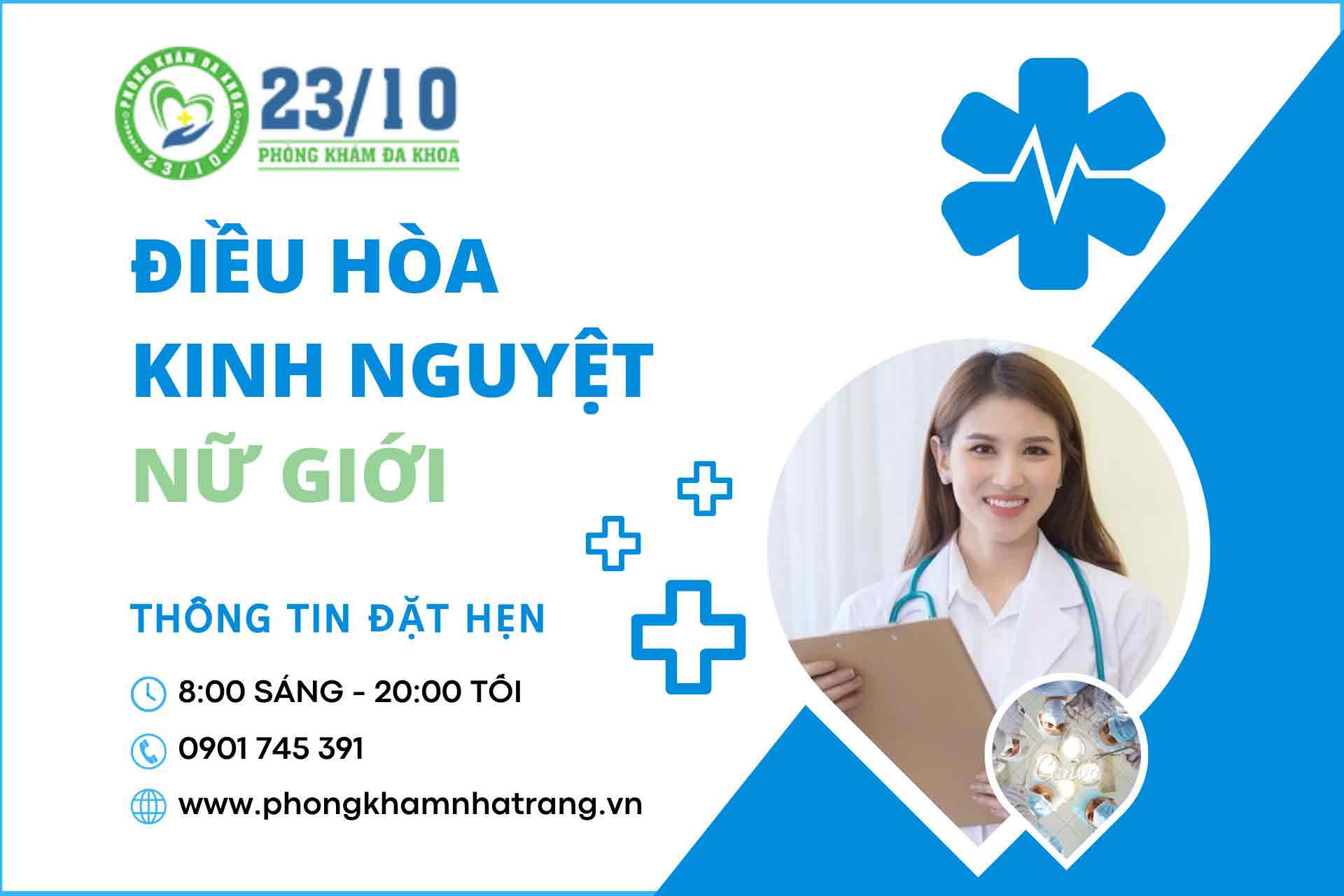 Phòng khám chuyên khoa điều hòa kinh nguyệt cho nữ giới tại Nha Trang