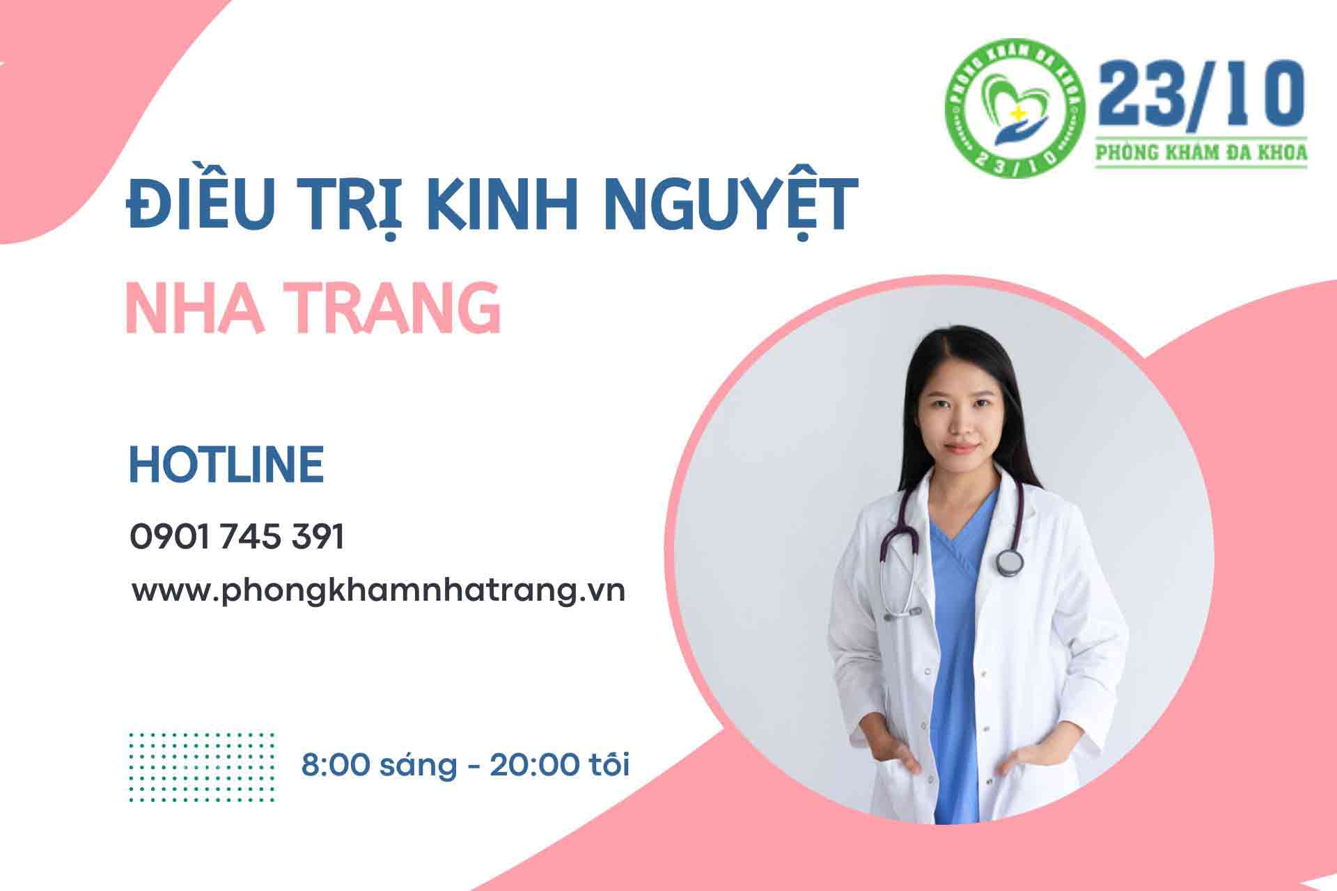 Địa chỉ chữa trị bệnh kinh nguyệt không đều ở nha trang khánh hòa