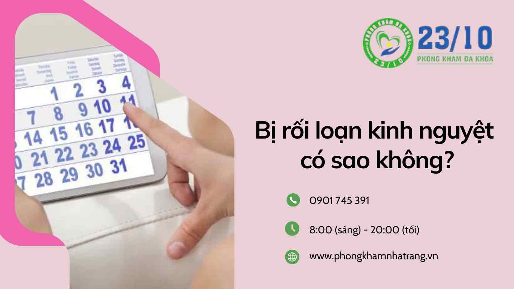 Vì sao nữ giới bị rối loạn kinh nguyệt?