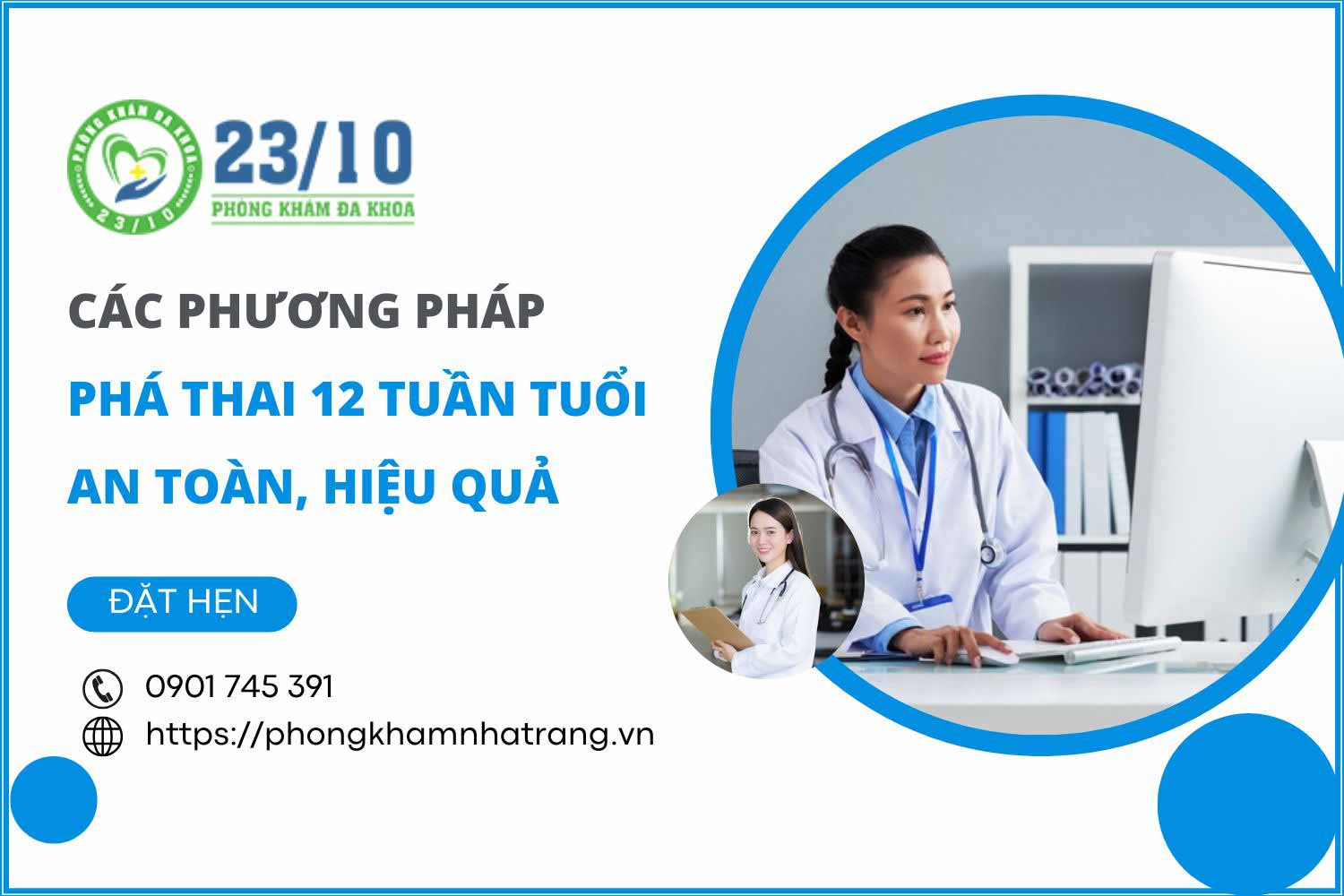 Các phương pháp phá thai 12 tuần hiệu quả hiện nay