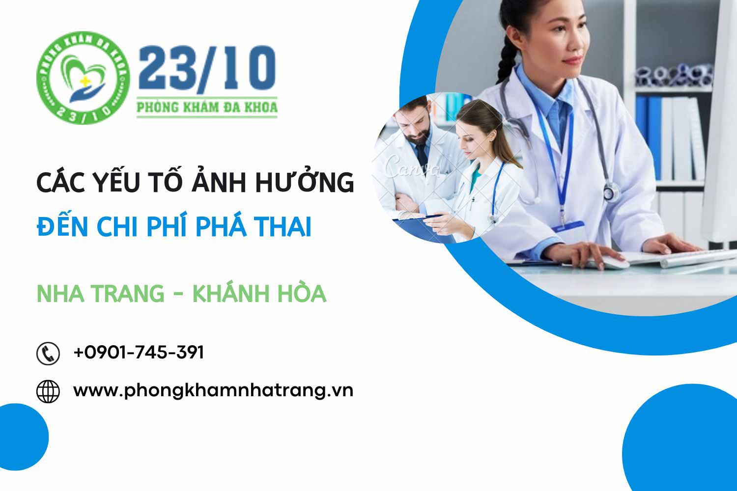 Các yếu tố ảnh hưởng trực tiếp đến chi phí phá thai