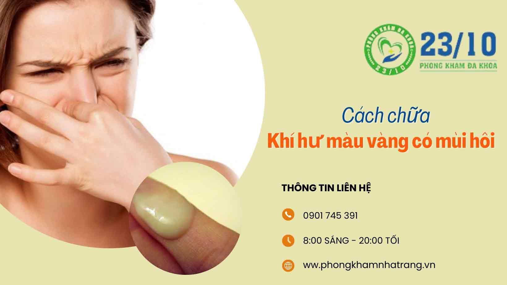 Khí hư màu vàng có mùi hôi là dấu hiệu của những bệnh nào?