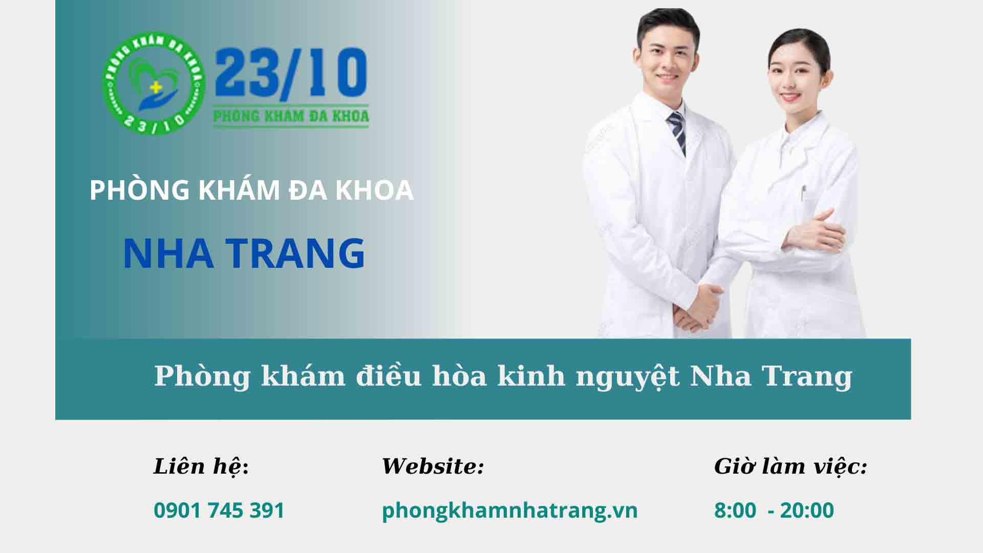 Khám & điều trị kinh nguyệt không đều ở đâu tại Nha Trang, Khánh Hòa?