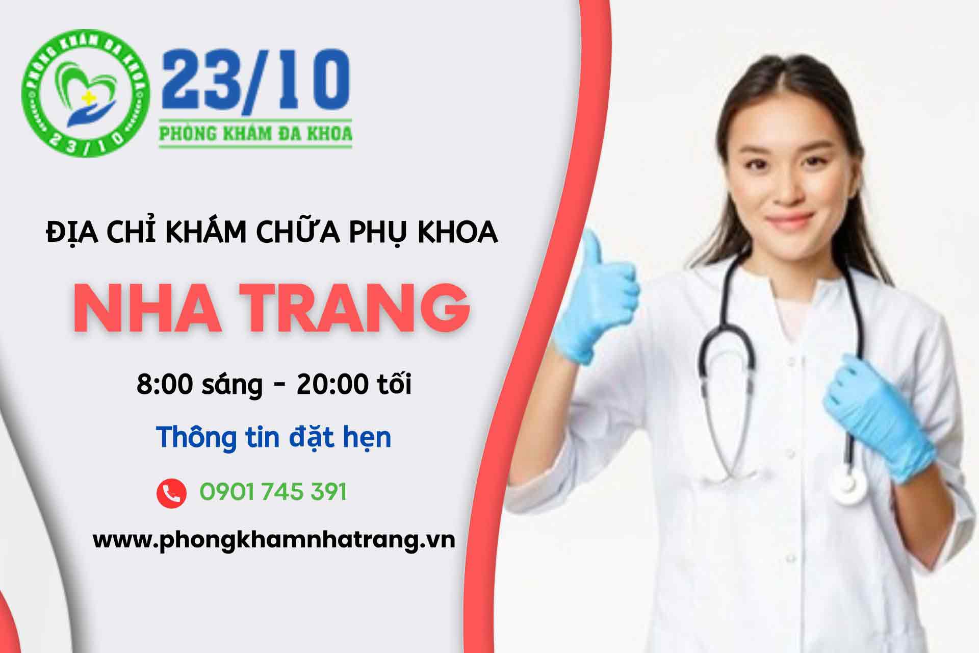 Địa chỉ chữa bệnh khí hư phụ khoa uy tín tại Nha Trang, Khánh Hòa