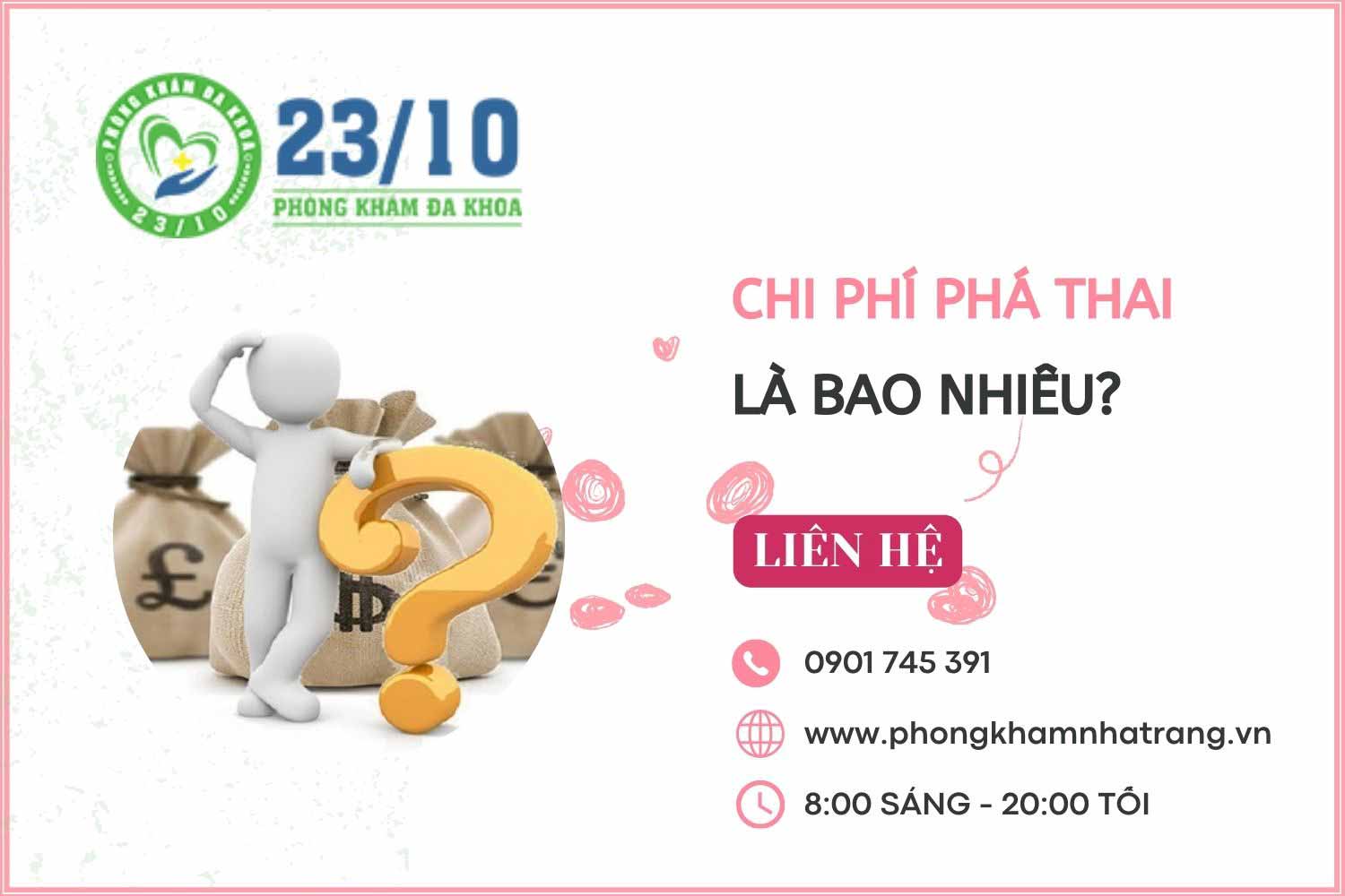 Chi phí phá thai là bao nhiêu, các yếu tố ảnh hưởng đến chi phí