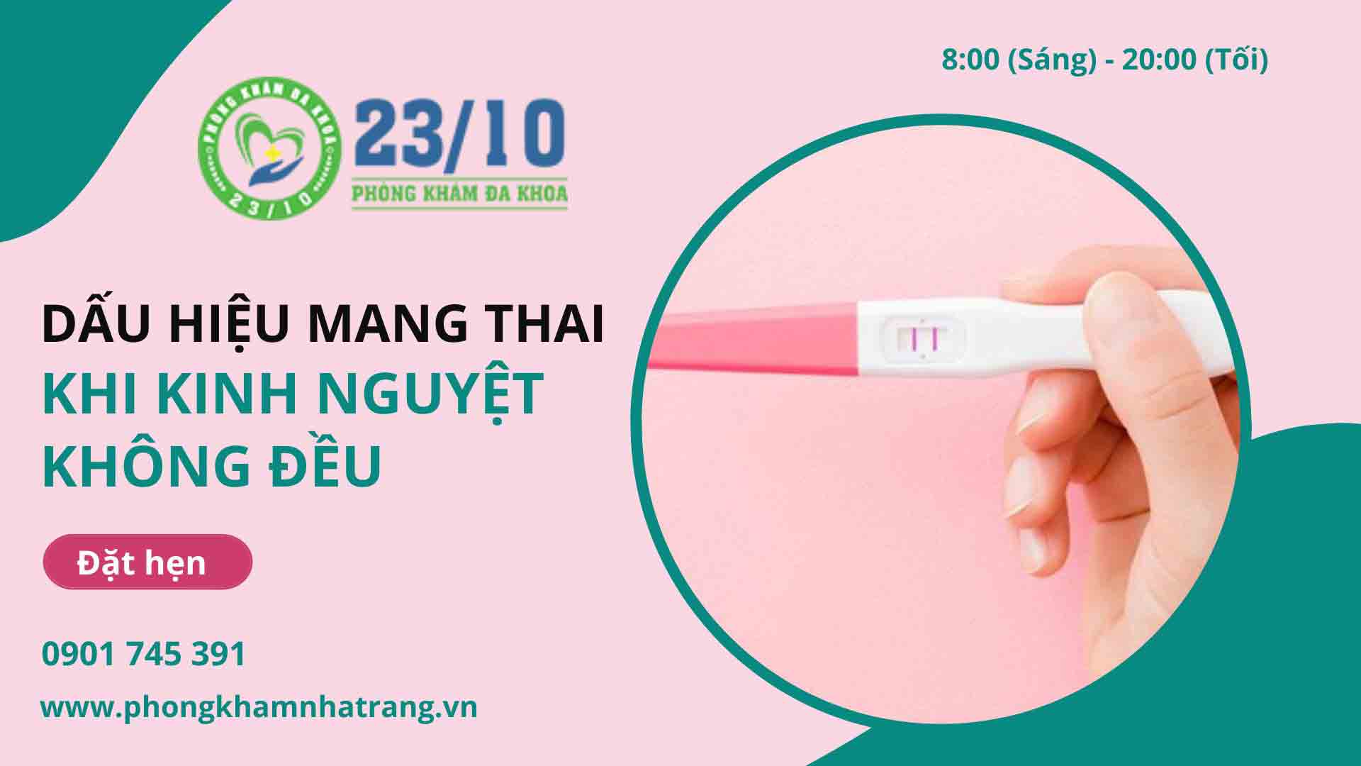Đâu là dấu hiệu mang thai khi đang bị kinh nguyệt không đều?