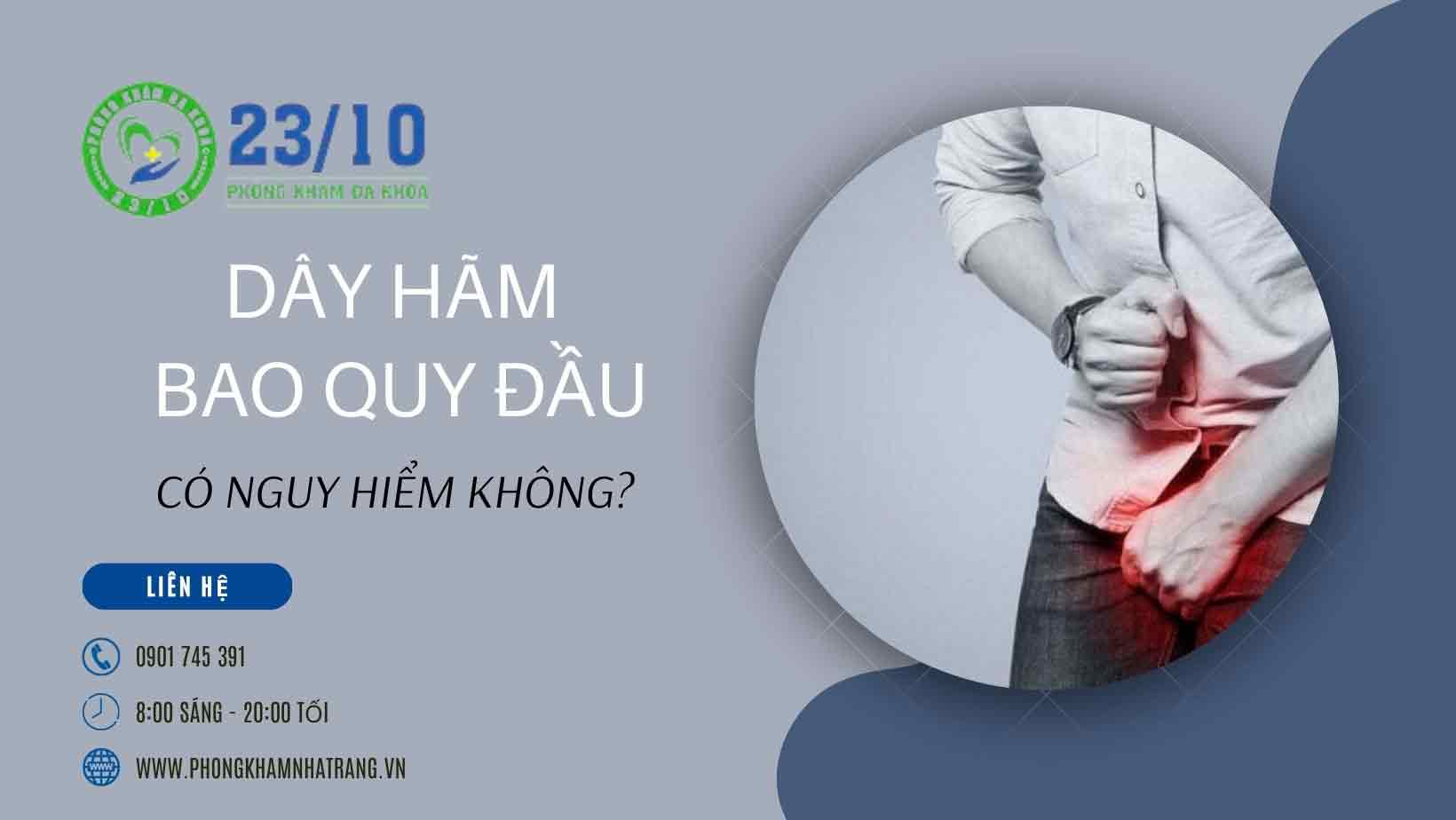 Nguyên nhân gây sưng dây hãm bao quy đầu