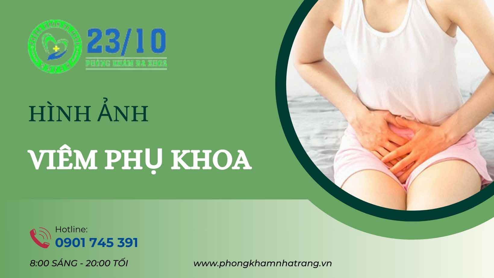 Hình ảnh viêm phụ khoa ở nữ