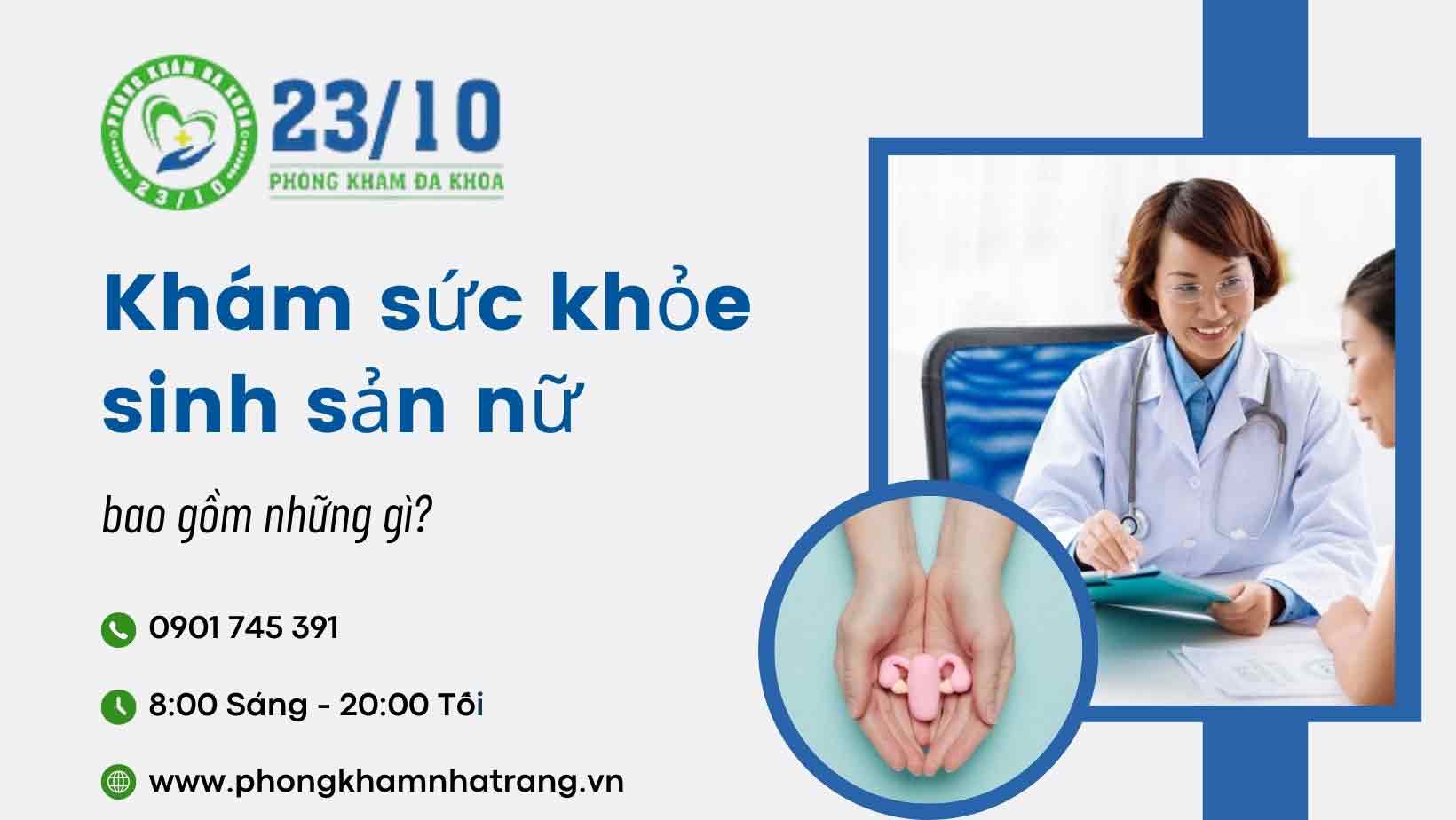 Lợi ích của việc khám sức khỏe sinh sản nữ