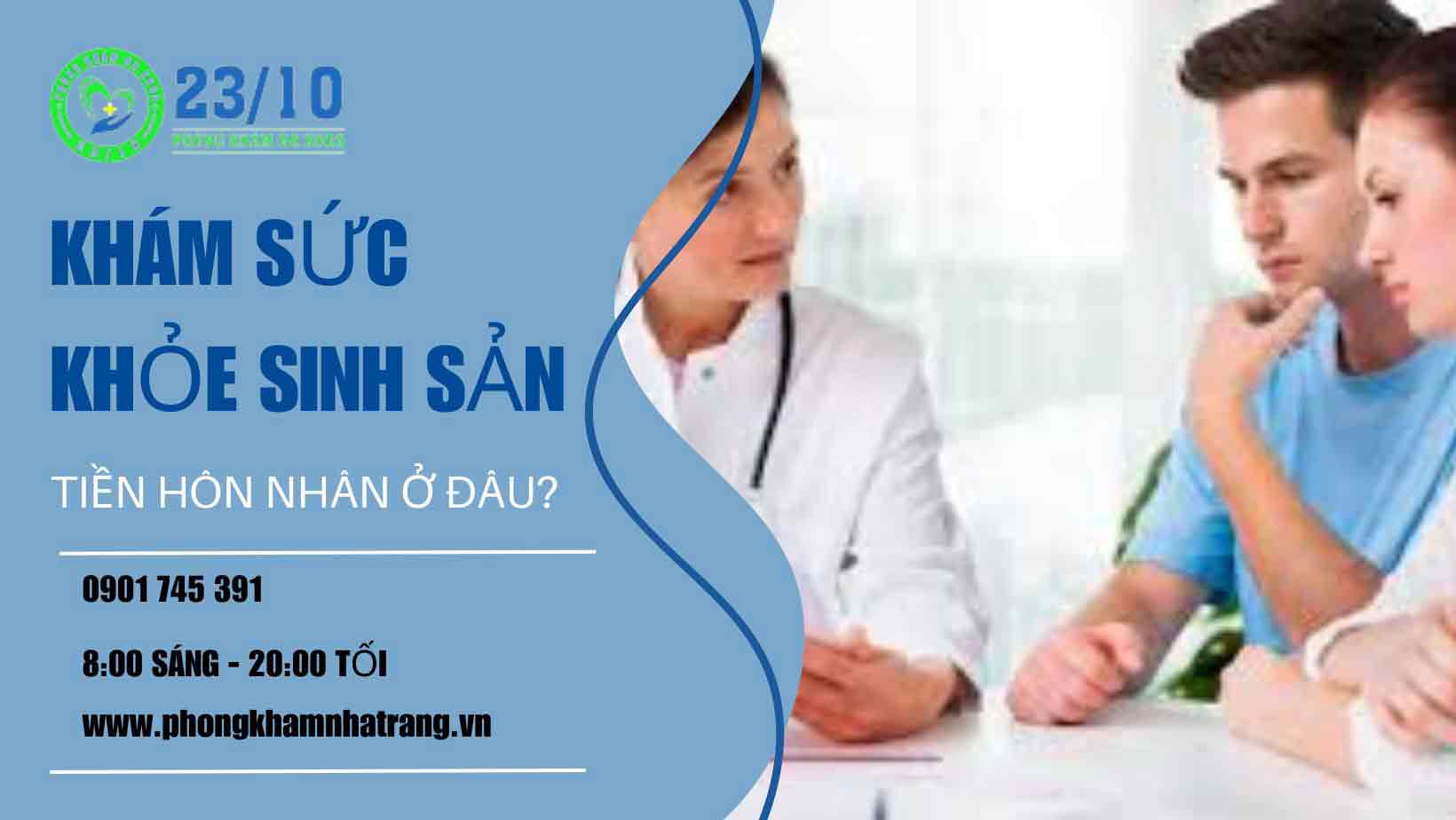  Quy trình khám sức khỏe sinh sản