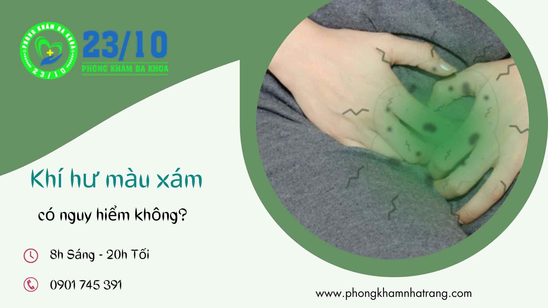 Khí hư màu xám là dấu hiệu của những bệnh lý nào?