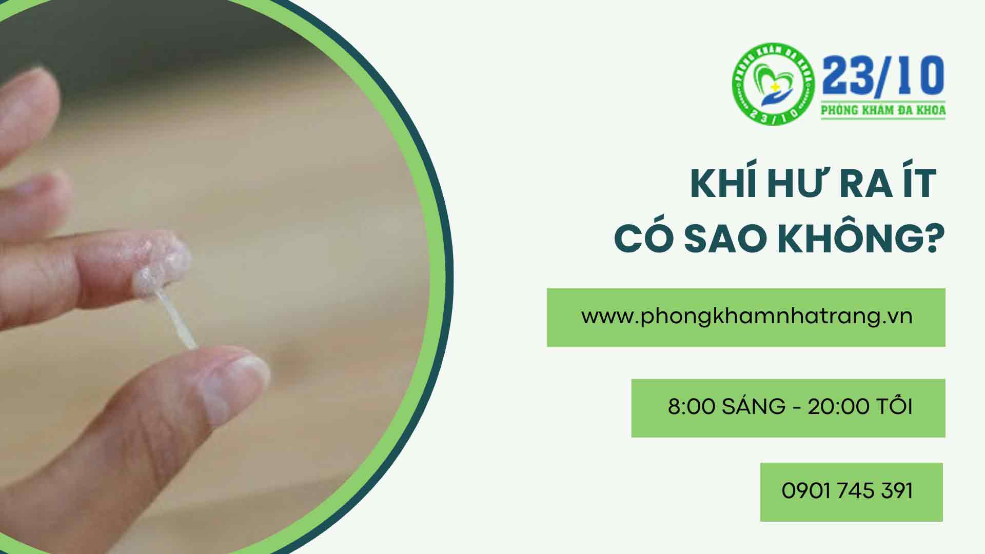 Vì sao khí hư đột nhiên ra ít?