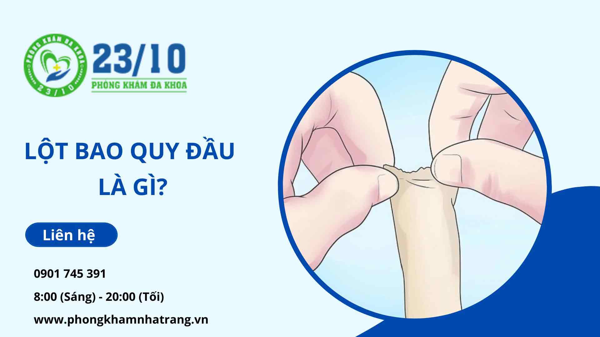 Khi nào cần lột bao quy đầu?