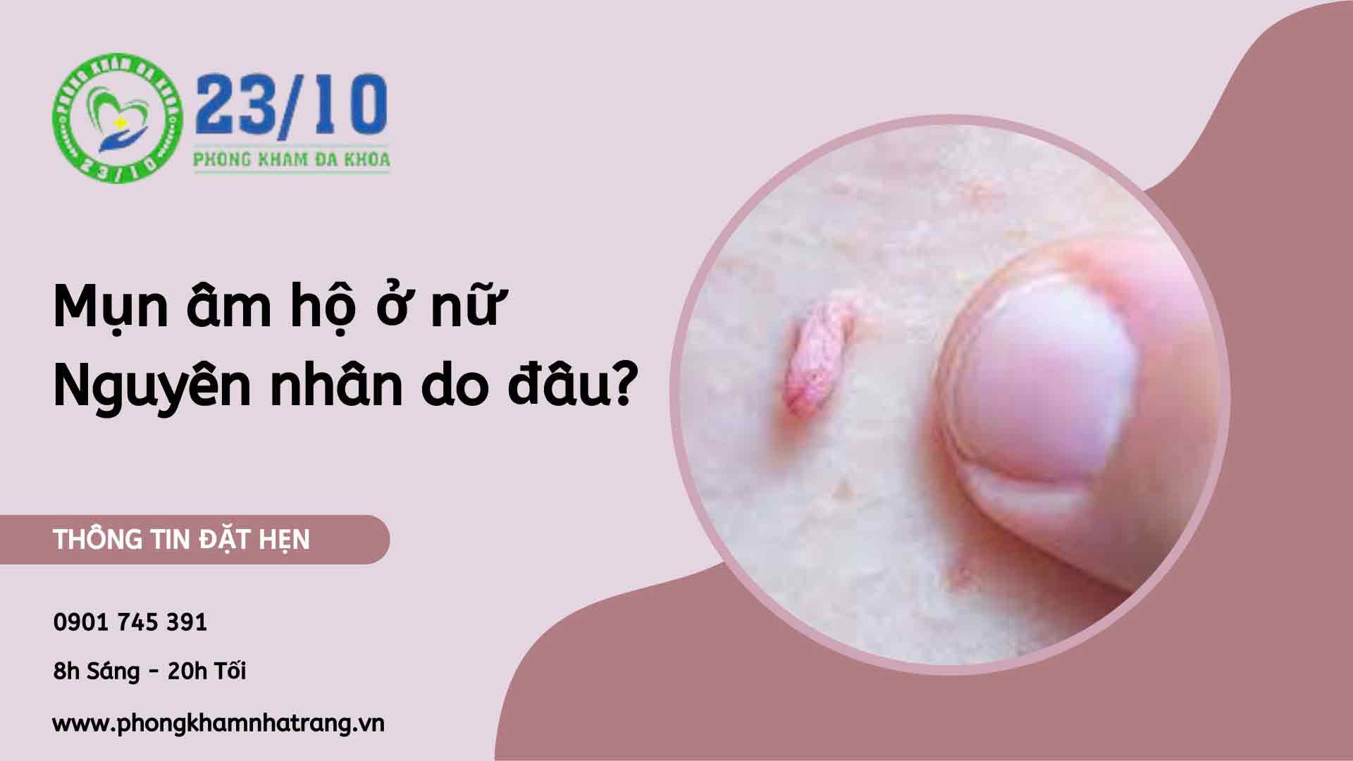 Thủ phạm gây ra mụn âm hộ ở nữ giới