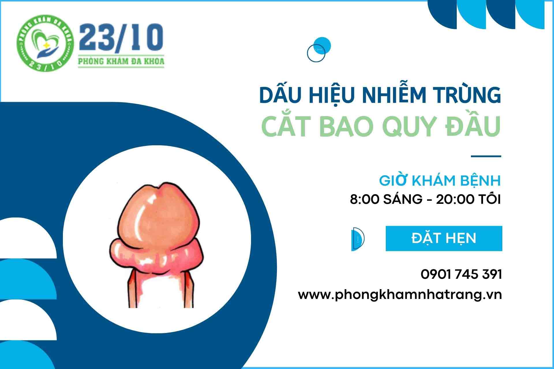 Dấu hiệu bị nhiễm trùng sau khi cắt bao quy đầu ở nam giới