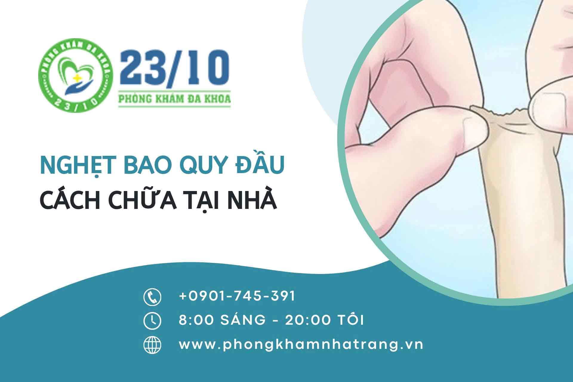 Cách chữa nghẹt bao quy đầu tại nhà