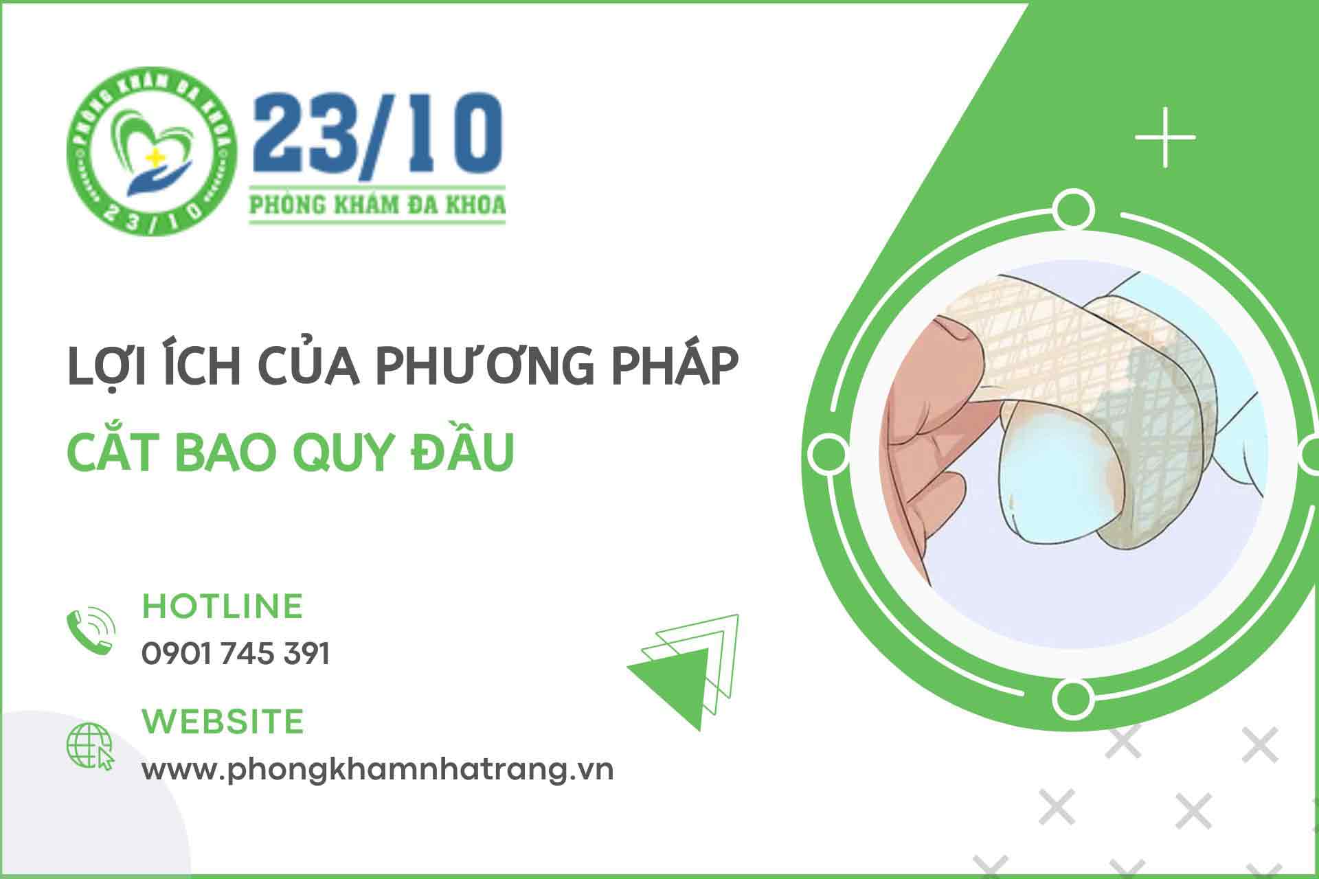 Lợi ích của cắt bao quy đầu 