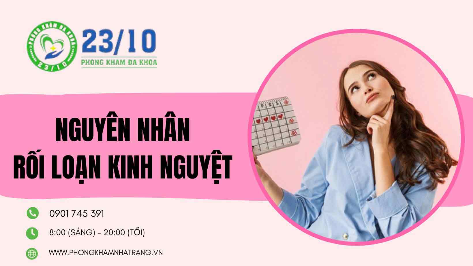 Nữ giới bị rối loạn kinh nguyệt là do đâu?