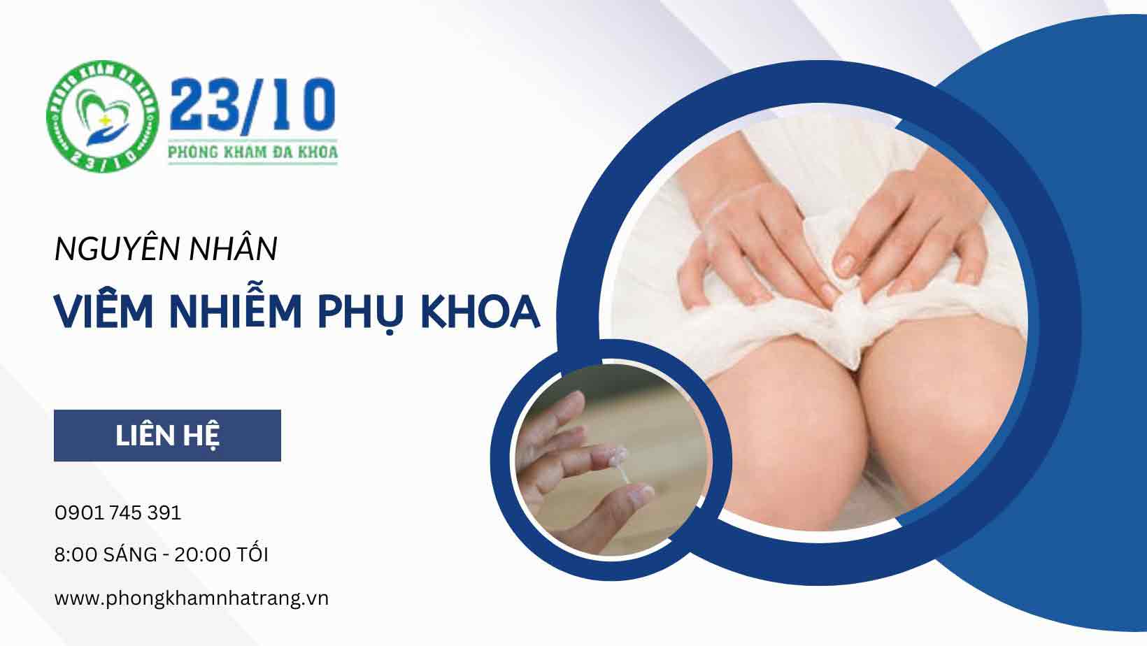 Tổng hợp một số nguyên nhân gây viêm nhiễm phụ khoa