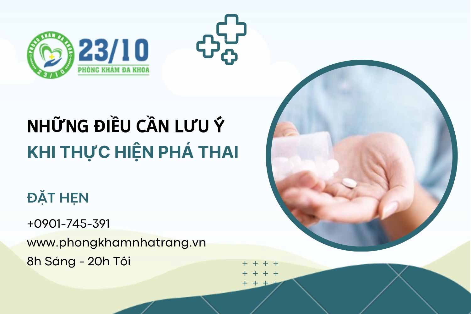 Cần lưu ý gì khi phá thai