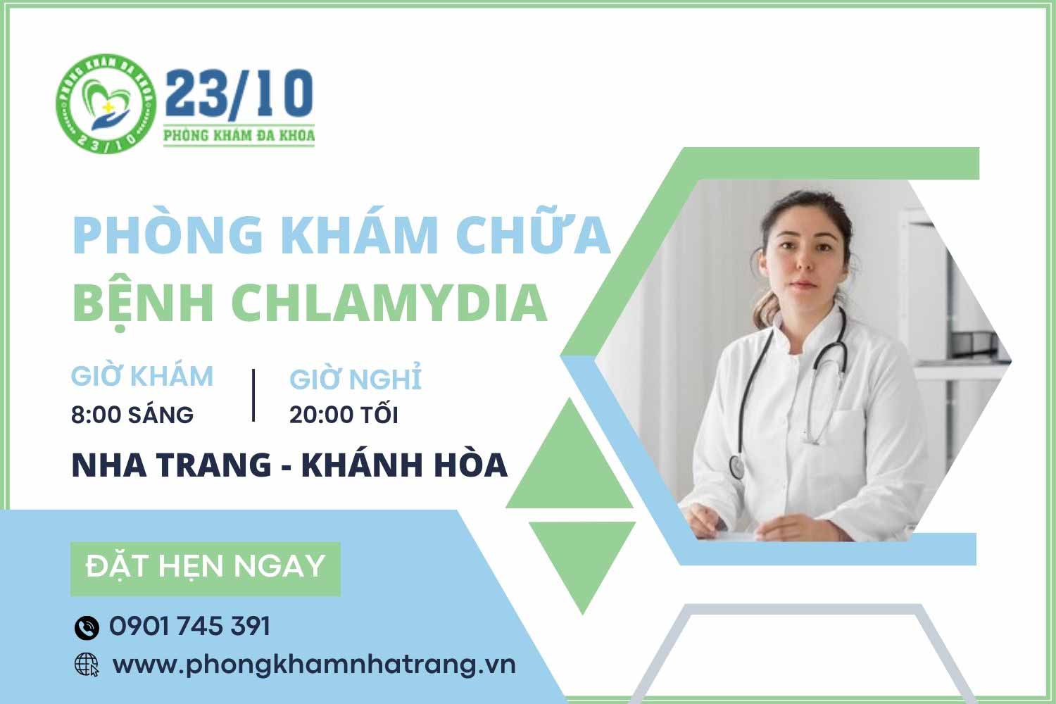 Phòng khám chữa bệnh chlamydia ở Nha Trang, Khánh Hòa