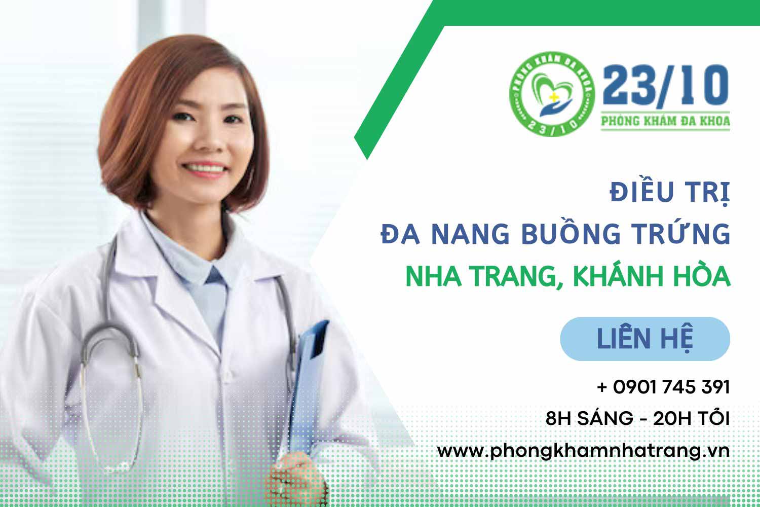 Điều trị đa nang buồng trứng ở đâu tại Nha Trang, Khánh Hòa