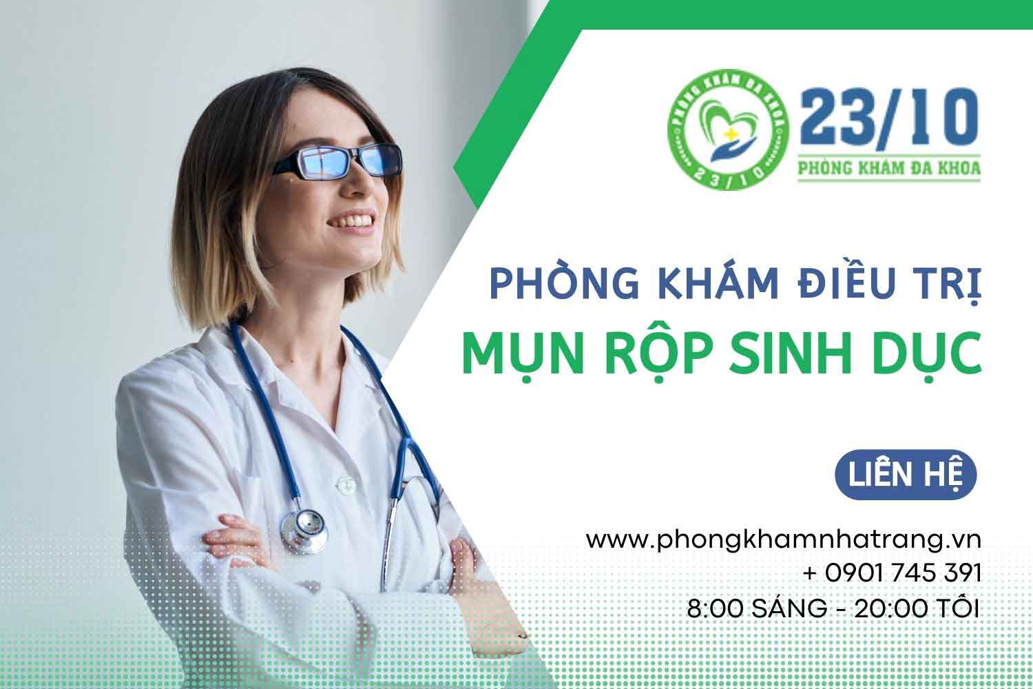 phòng khám điều trị bệnh mụn rộp sinh dục ở Nha Trang, Khánh Hòa