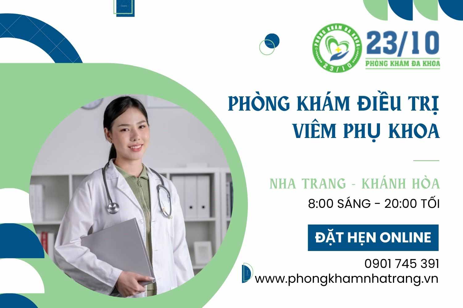 Phòng khám chuyên điều trị viêm phụ khoa ở Nha Trang, Khánh Hòa