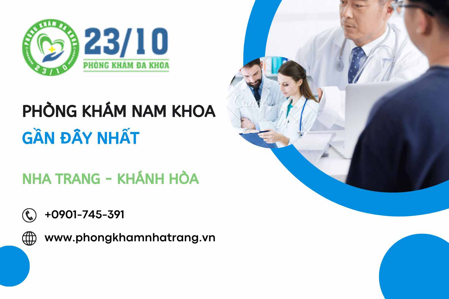 Phòng khám nam khoa gần đây nhất tại Nha Trang, Khánh Hòa