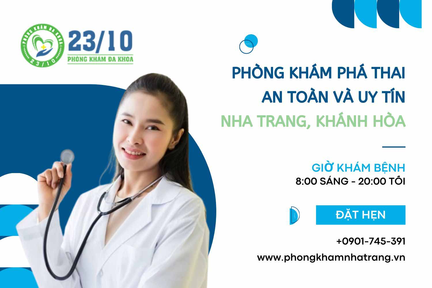 Phòng khám phá thai bằng thuốc cho thai từ 2 - 3 tuần tuổi an toàn và uy tín