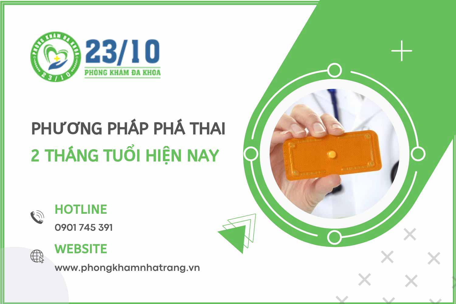 Các phương pháp phá thai 2 tháng tuổi hiệu quả và phổ biến hiện nay