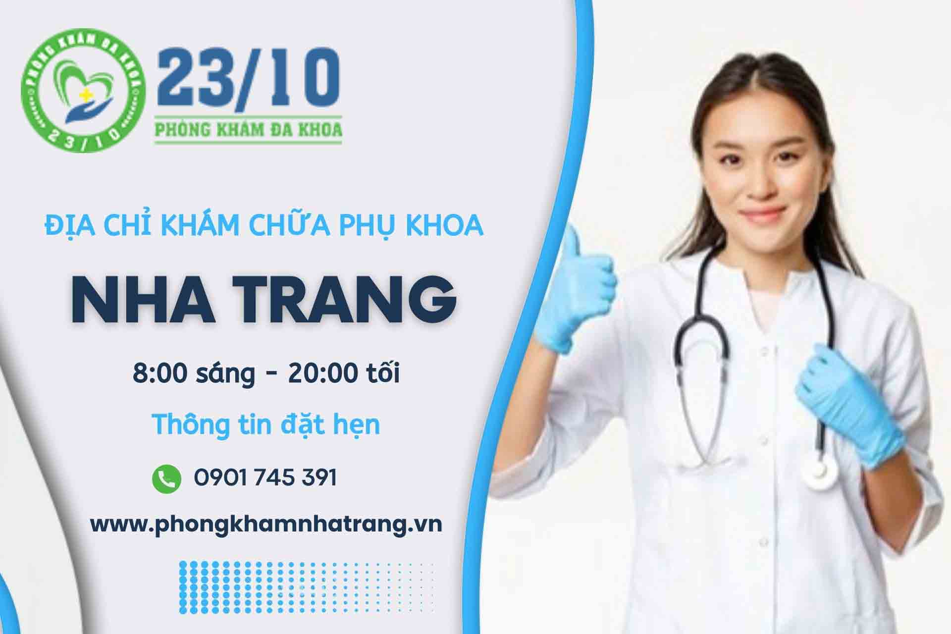  Địa điểm thăm khám và điều trị các vấn đề bất thường ở kinh nguyệt uy tín - chất lượng tại Nha Trang, Khánh Hòa