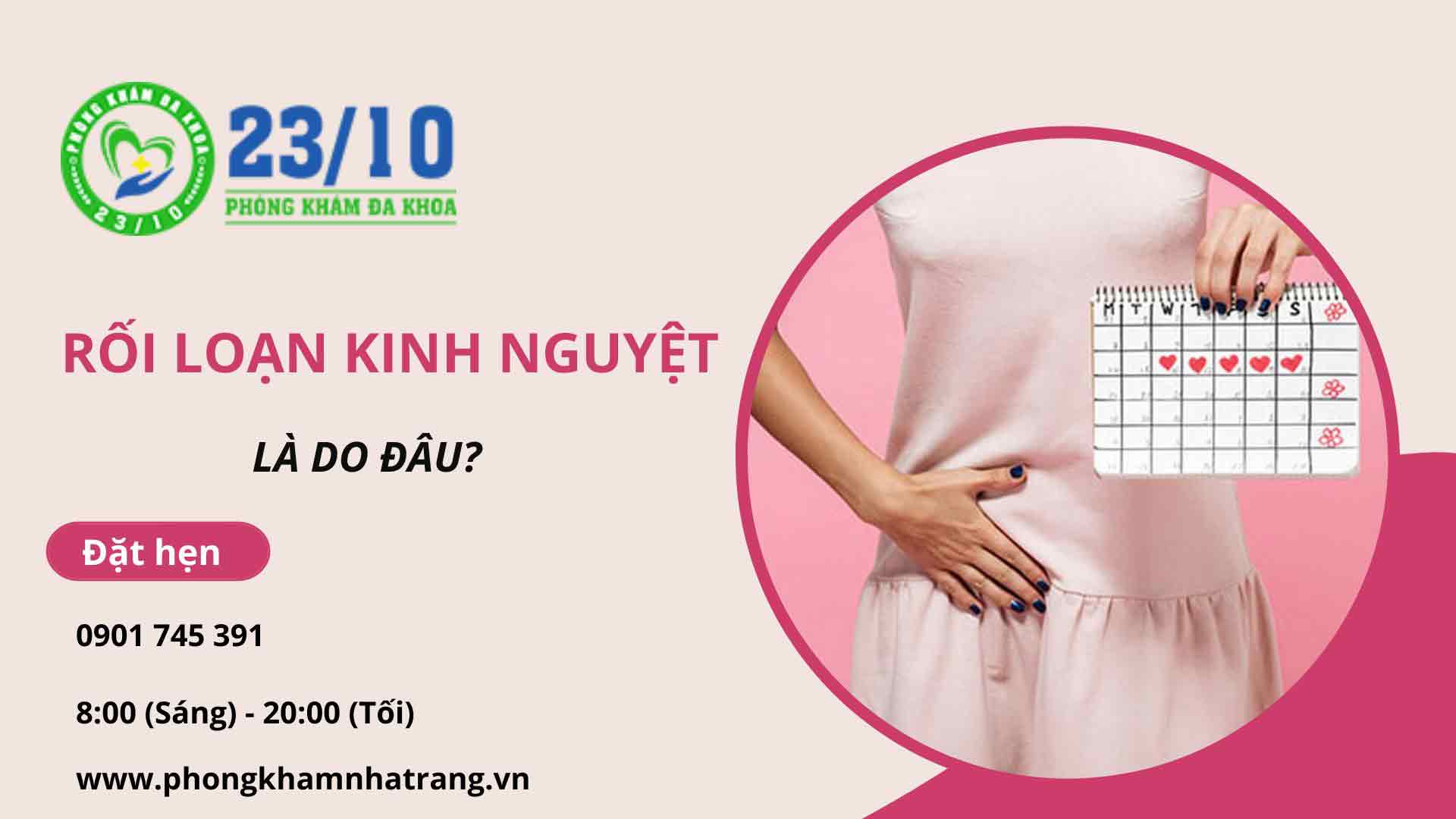 Nguyên do nào làm phụ nữ bị rối loạn kinh nguyệt?