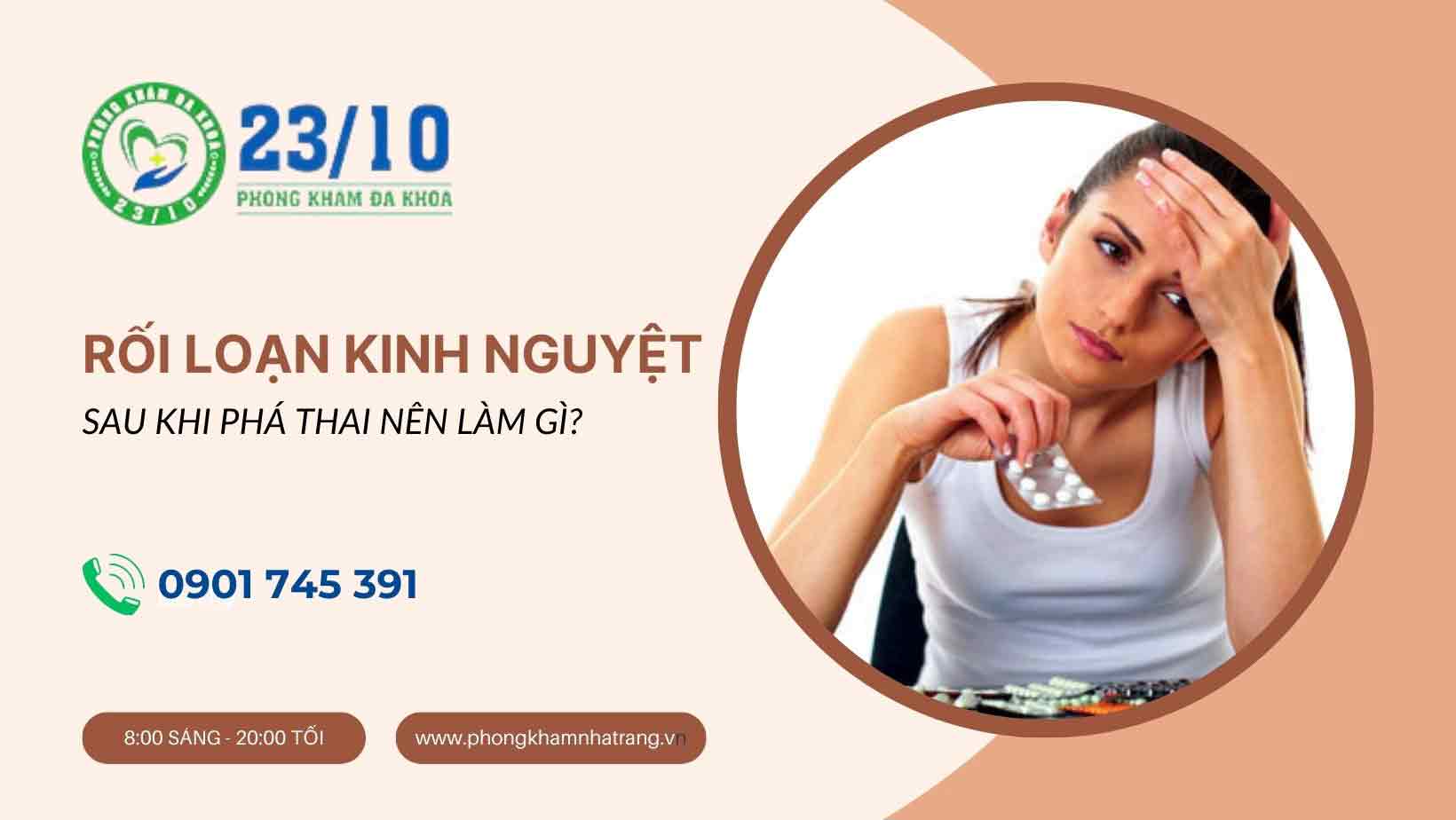 Những lý do gây rối loạn kinh nguyệt sau phá thai