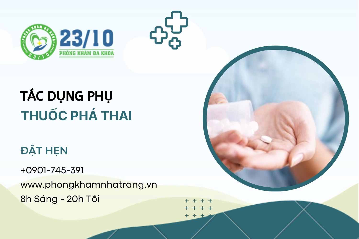 Những tác dụng phụ của thuốc phá thai misoprostol